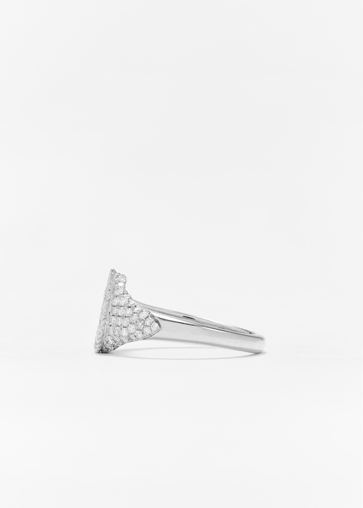 BABY CHEVALIÈRE POIRE FULL DIAMANTS OR BLANC