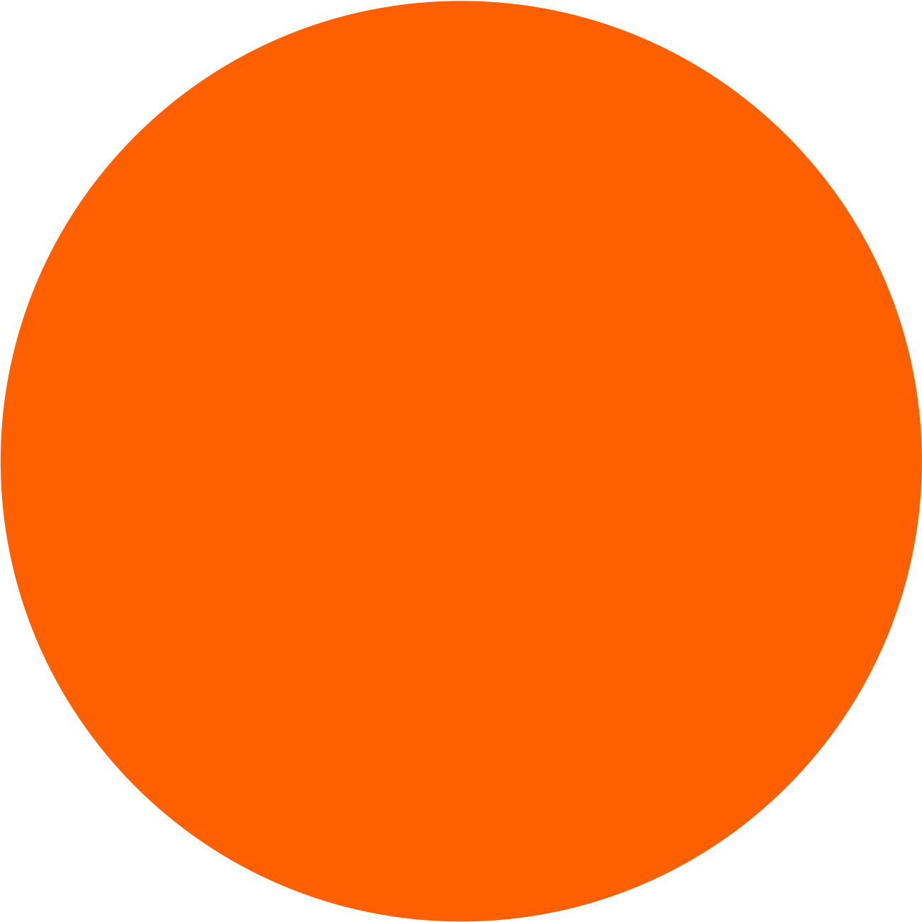 Orange Enamel