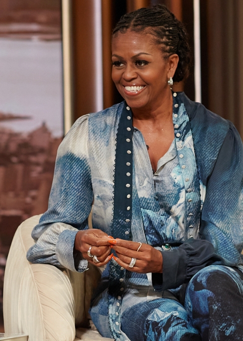 Michelle Obama Yvonne Léon